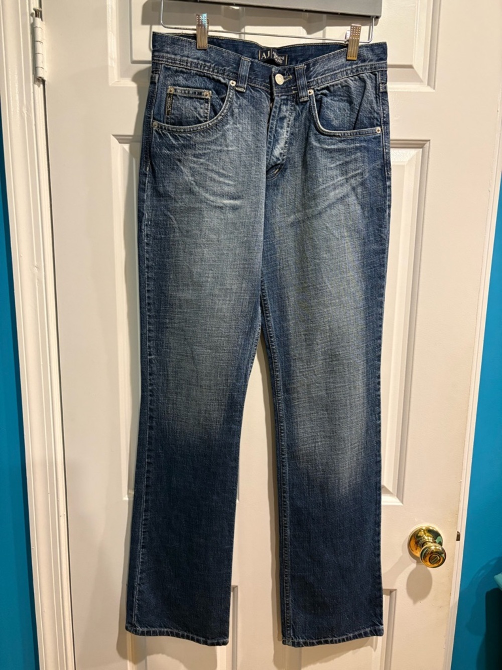 Armani Jeans vintage men’s blue jeans button fly sz 30
